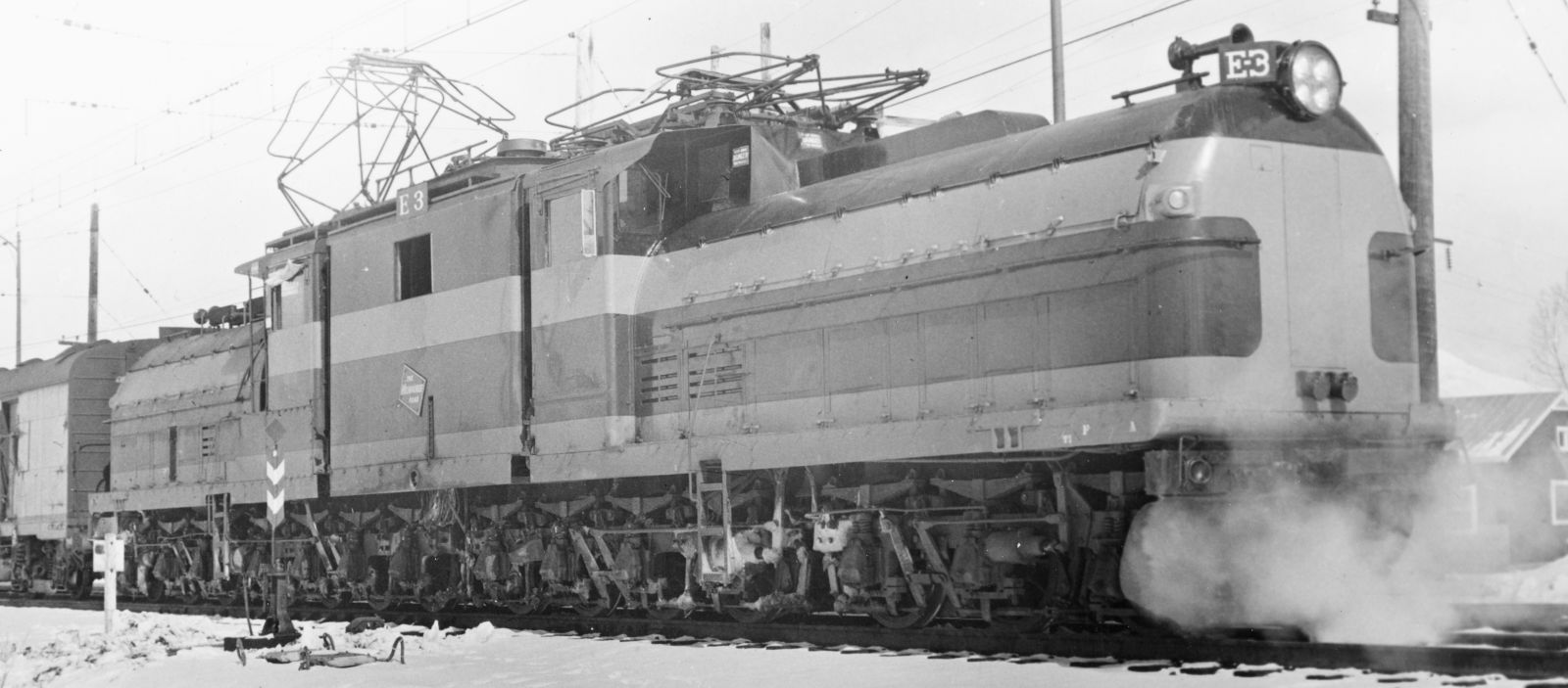 E-3 after conversion in January 1958 in Butte, Montana