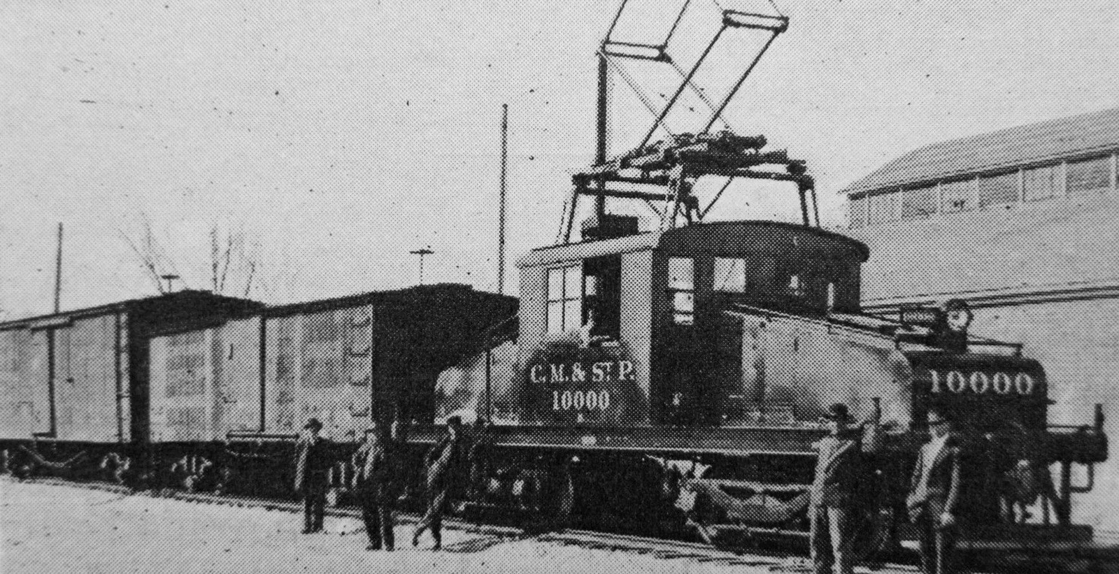 Photo of the machine in the “Electric Railway Journal”