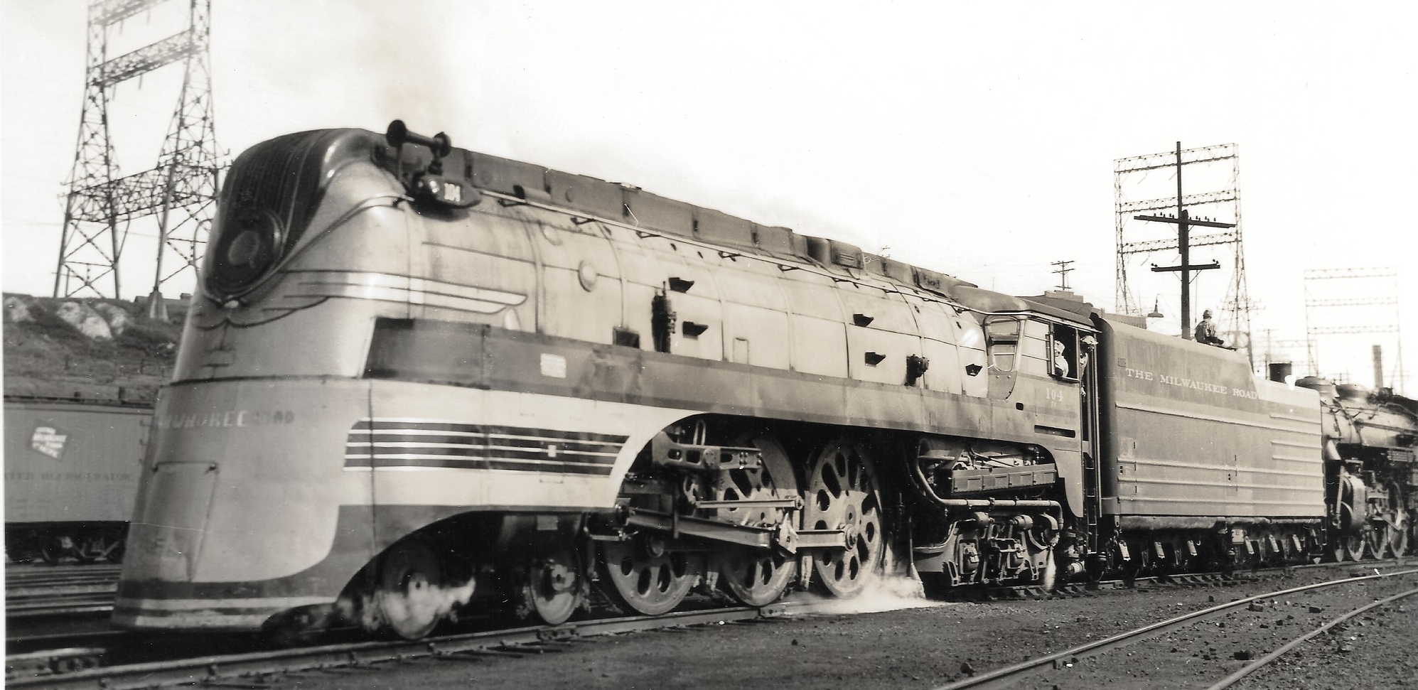 No. 104 in September 1940 at Milwaukee, Wisconsin