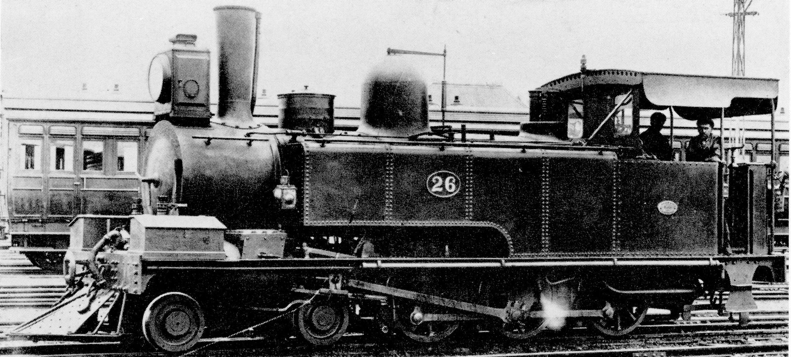 No. 26 built as 4-6-0T