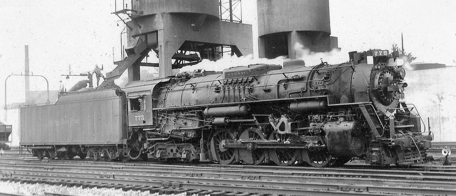 S-3 No. 775 in August 1956 at Cleveland, Ohio