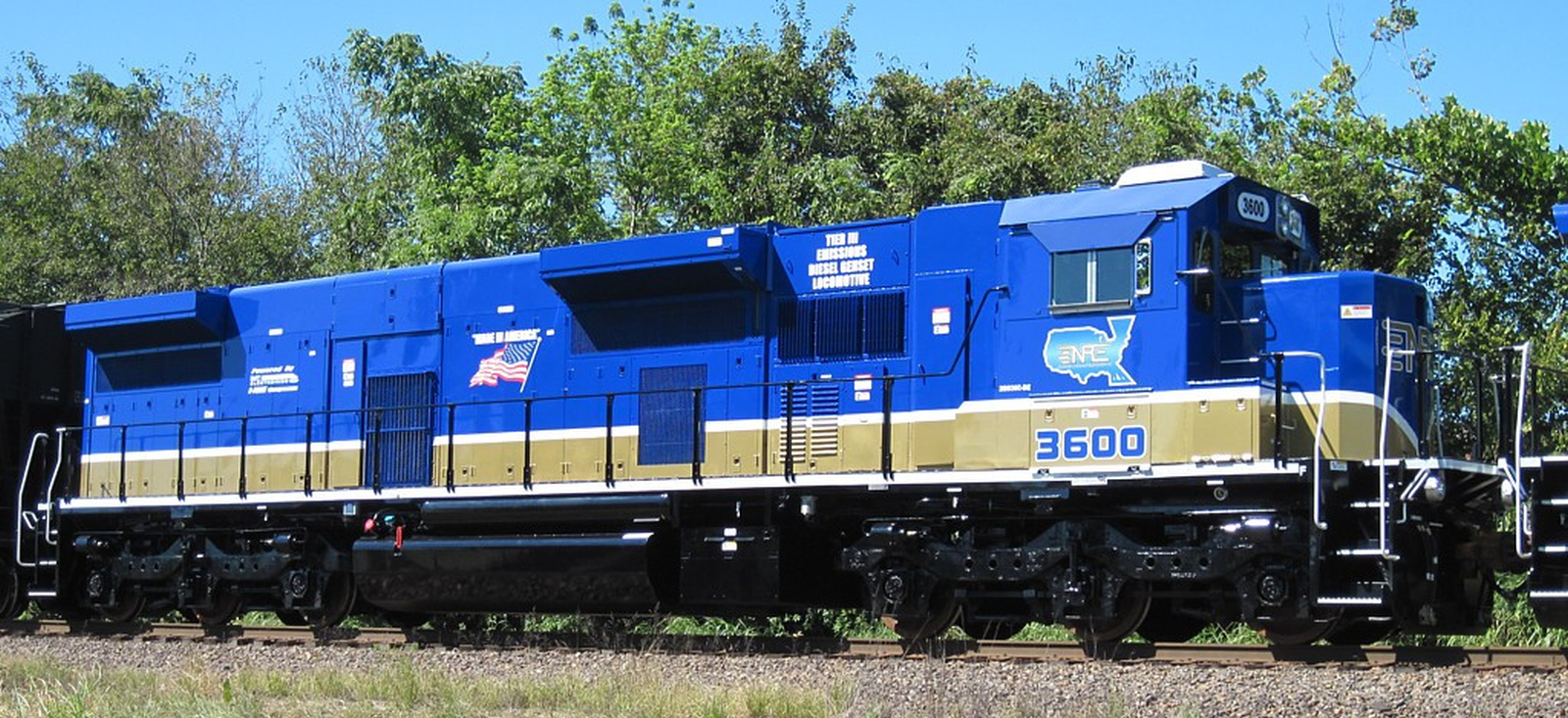 The prototype in August 2011 near NRE headquarters in Mount Vernon, Illinois