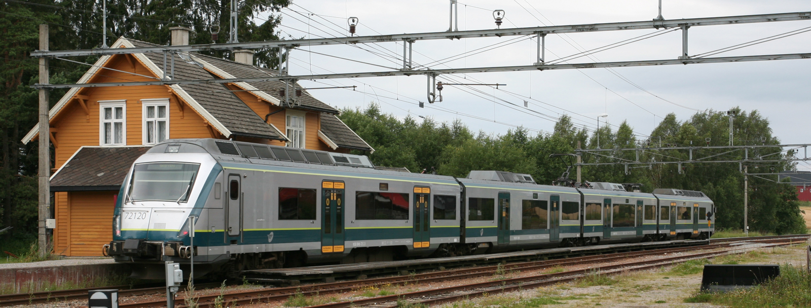Train in August 2007 in Kråkstad