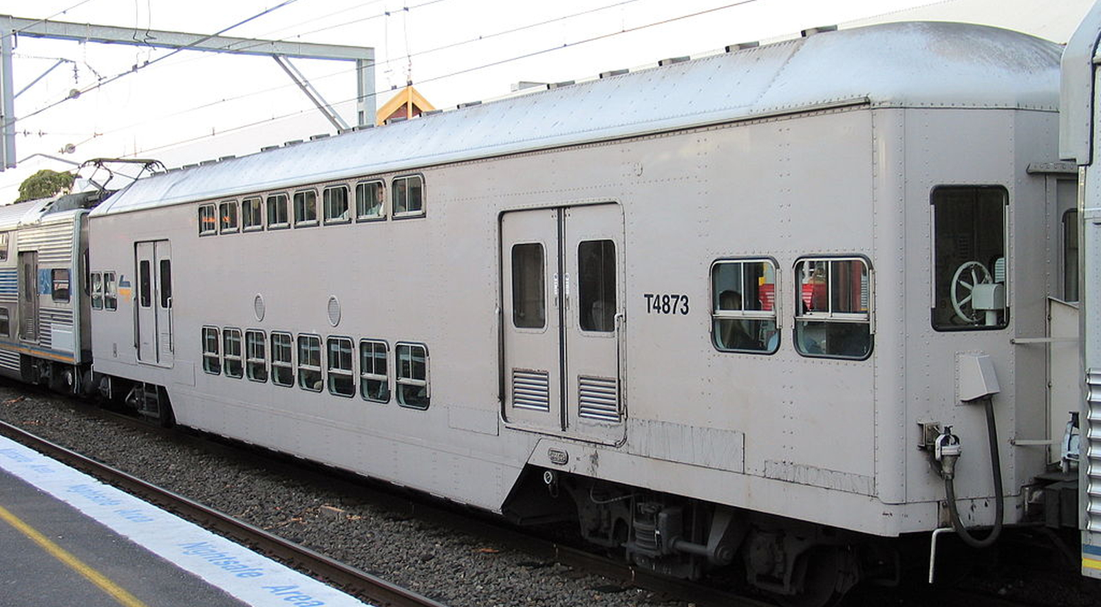 T4873 unpowered carriage in July 2003 in Sydenham