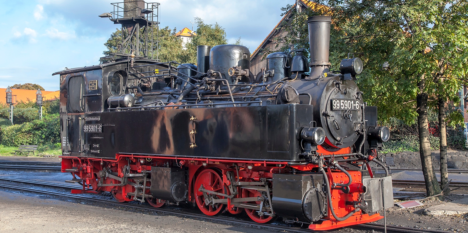 99 5901, the former number 11, in January 2016 at the Wernigerode depot