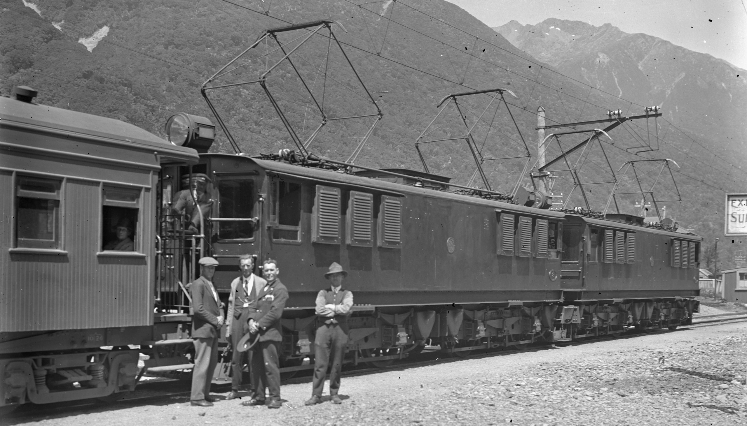 E<sup>O</sup> 3, presumably in 1923 at Arthur's Pass