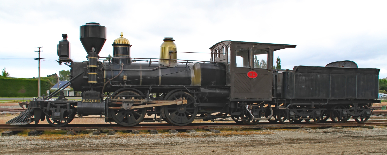The preserved K 92 in November 2016