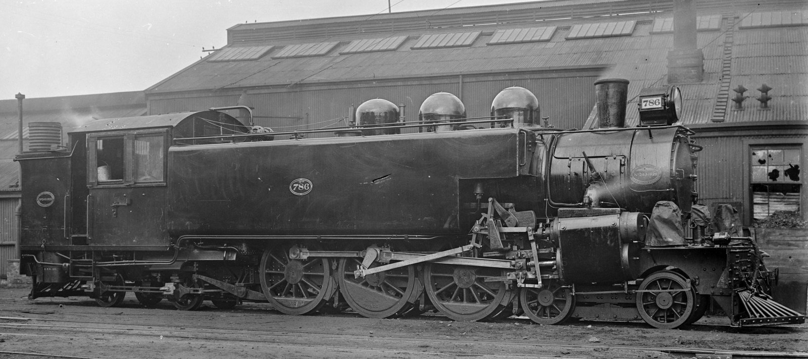 W<sup>AB</sup> 786 in July 1926 at Hillside