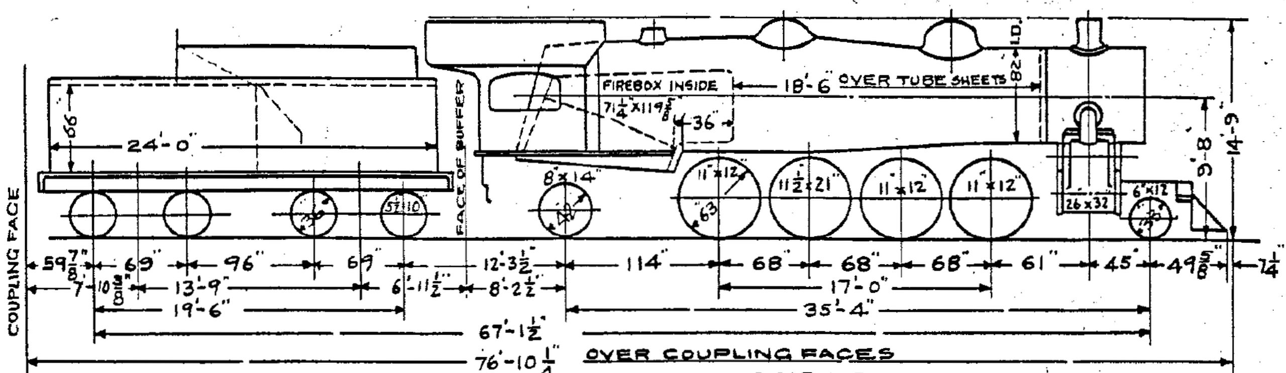 Schematic drawing of the J-2