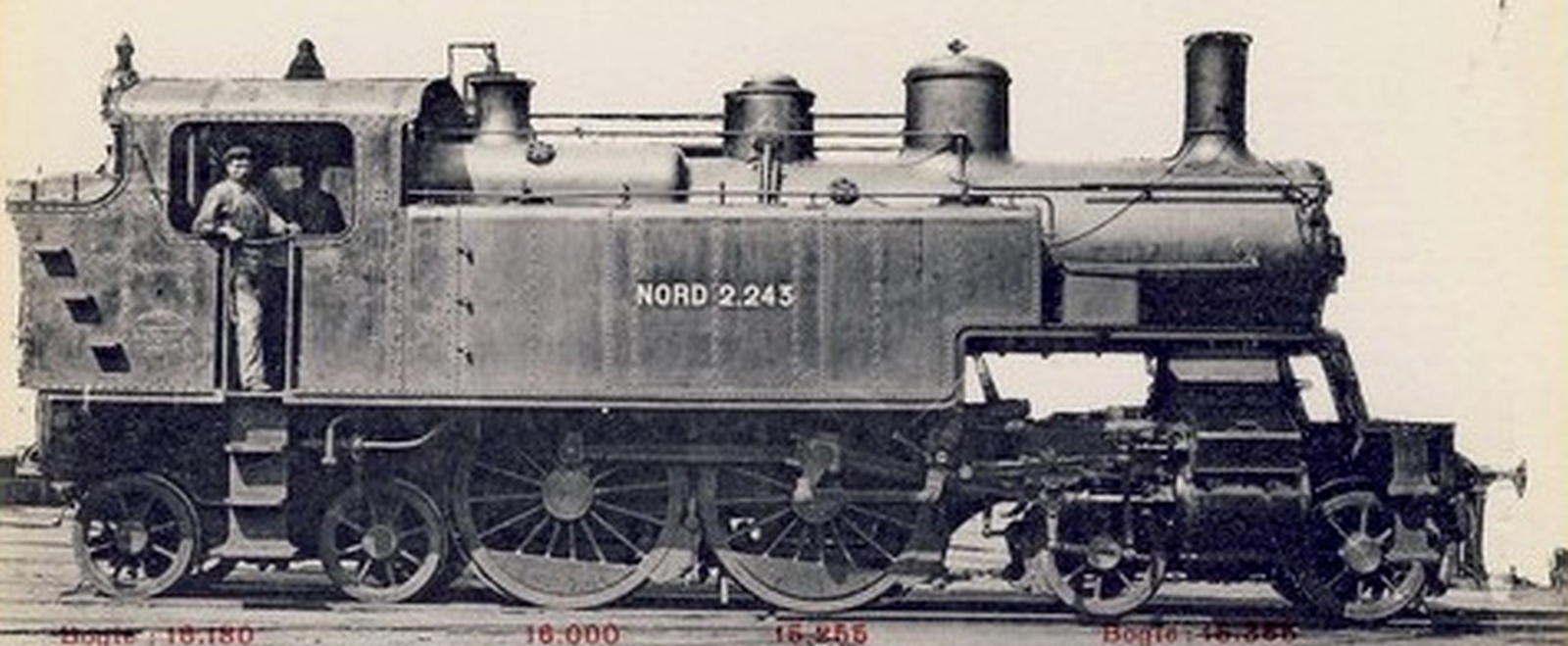 222 T 2.245 on an old postcard