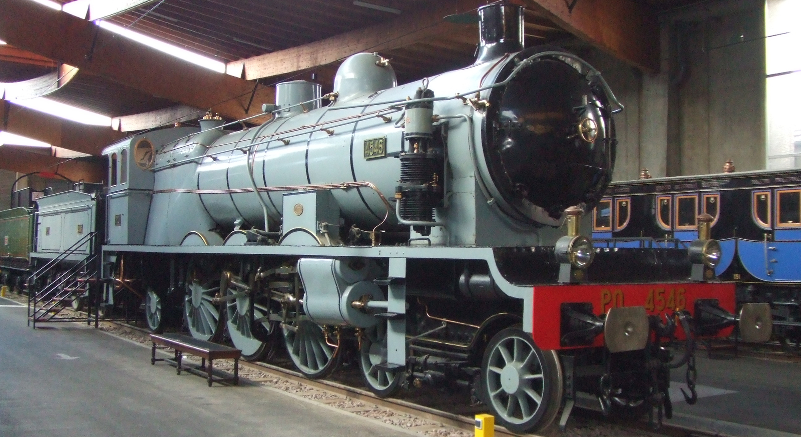 No. 4546 built by ALCO at the Cité du Train in Mulhouse