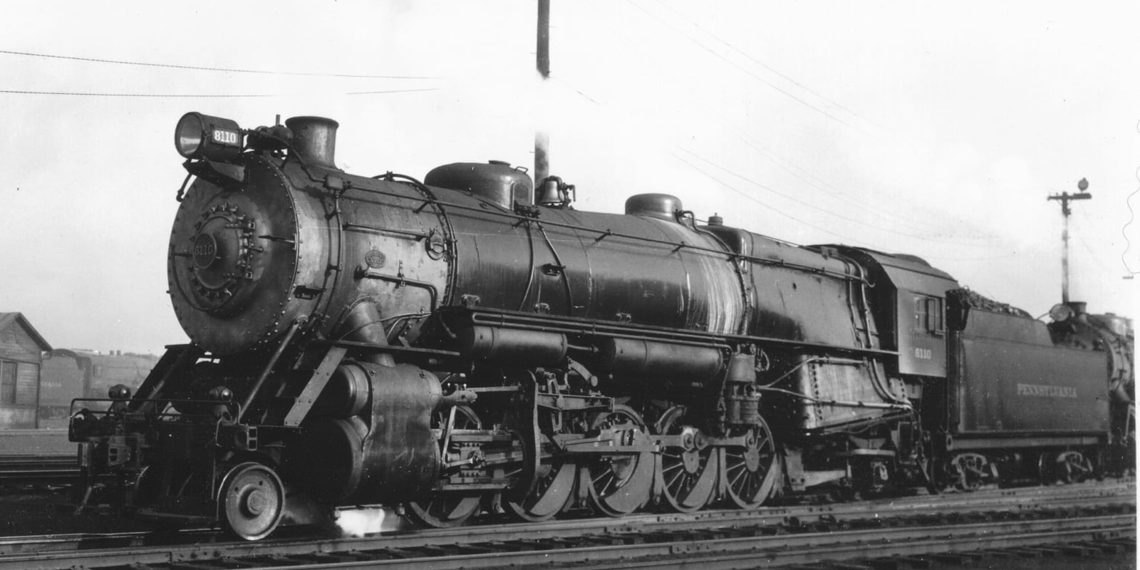 Pennsylvania Rairoad N2sa No. 8110 in 1933 in Columbus, Ohio