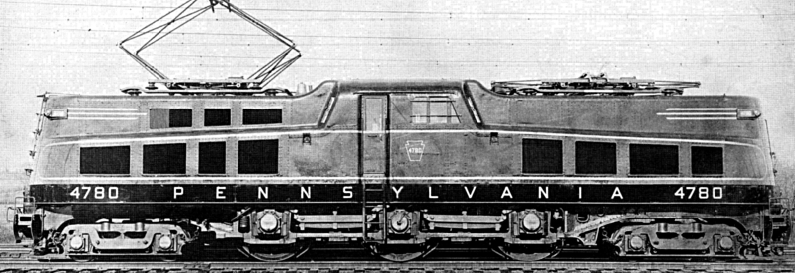 P5a Modified No. 4780 from “Trains Album of Photographs Number 17: Pennsylvania Railroad”