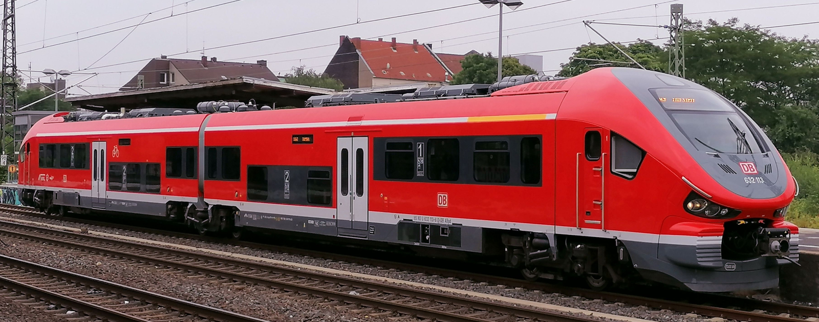 DB Regio 632 113 in July 2019 in Herne