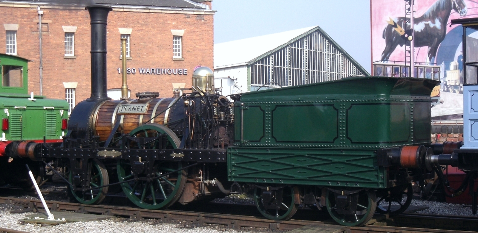 The replica in March 2012 in Manchester