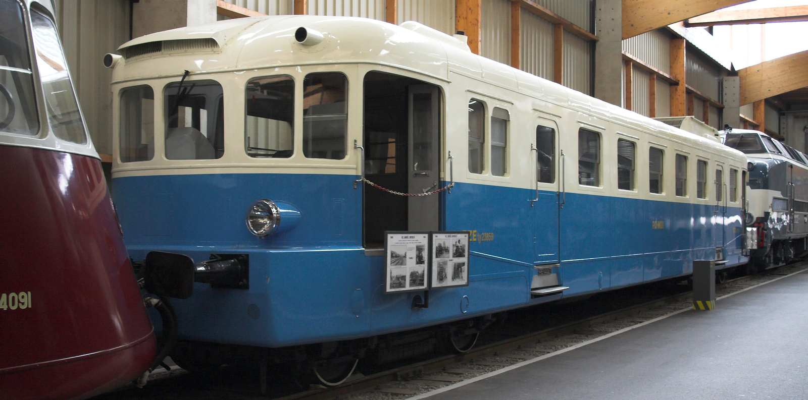X 2211 in the Cité du Train in Mulhouse, Alsace