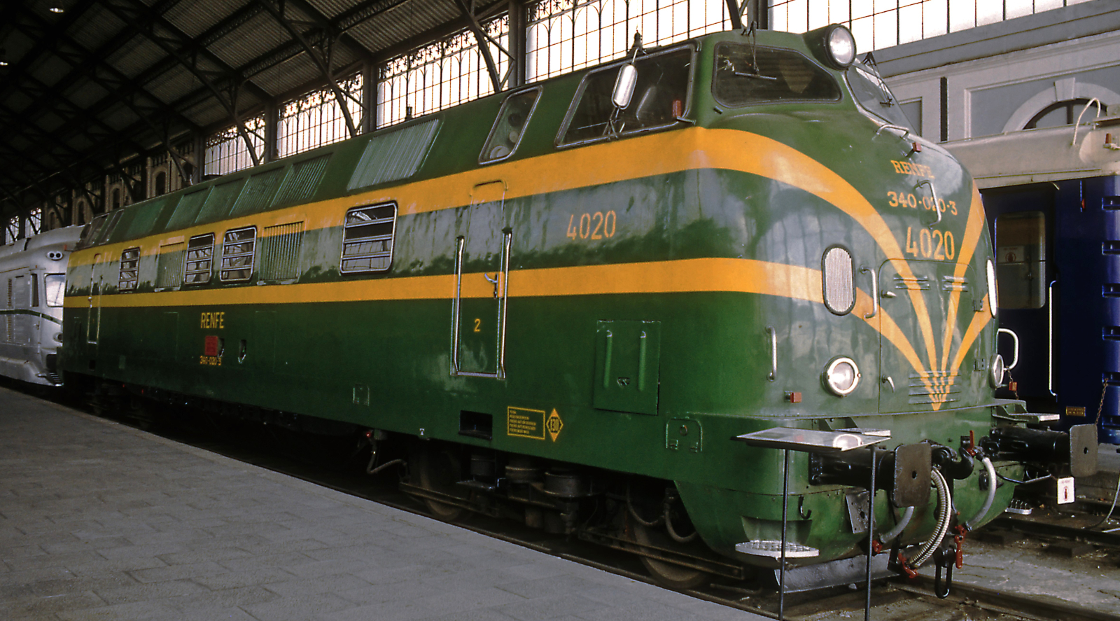 No. 4020 in the Madrid Delicias Railway Museum