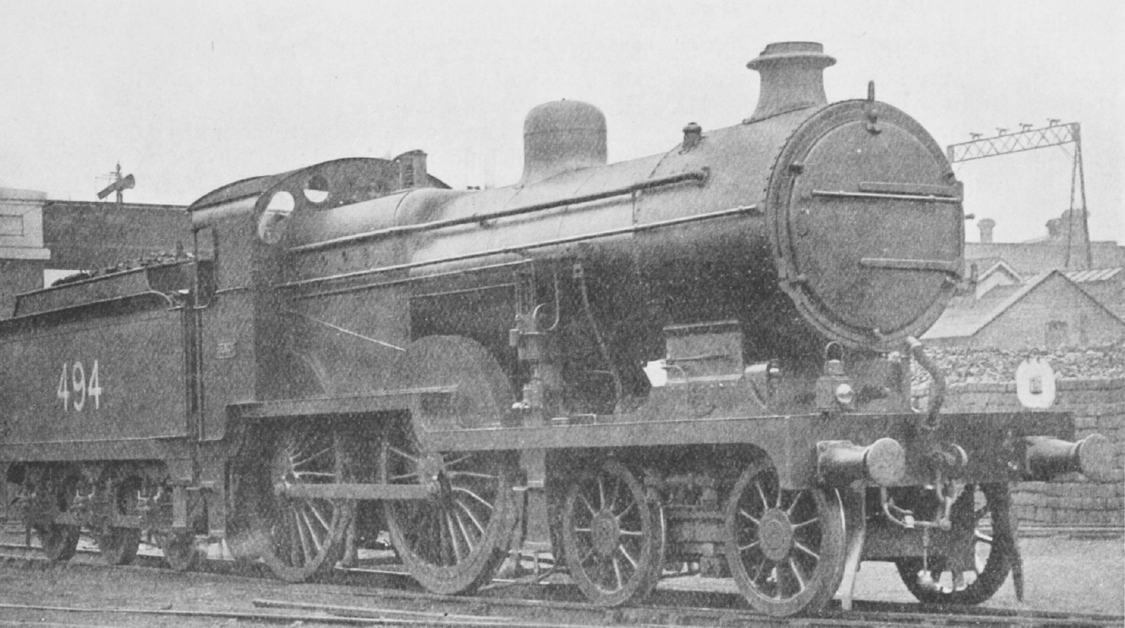 D1 No. 494 with Belpaire firebox