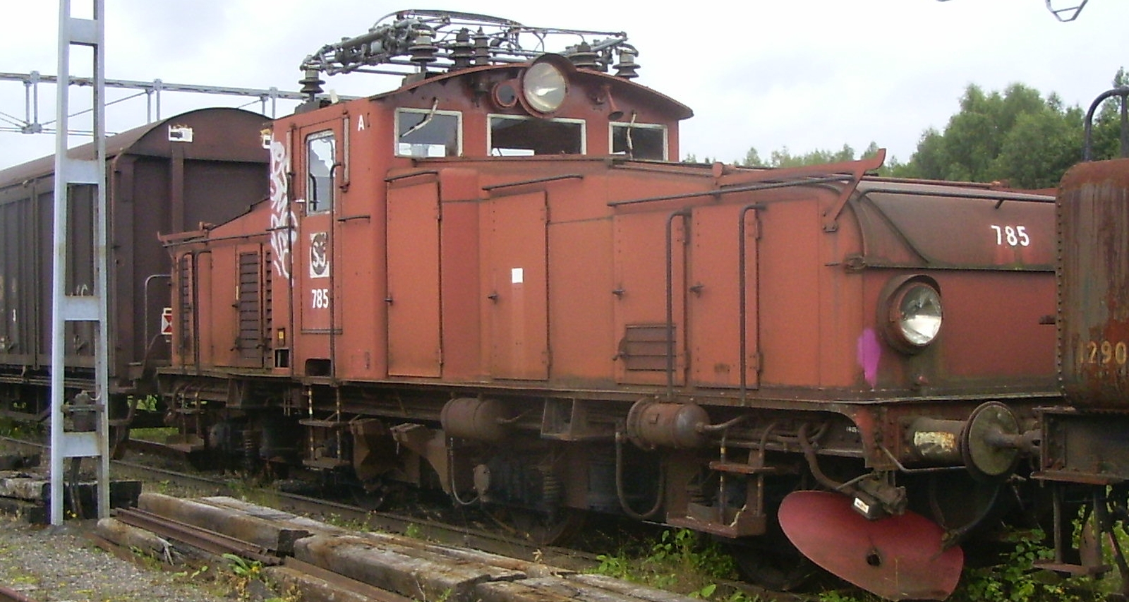 Hg No. 785 in the Grängesberg Railway Museum