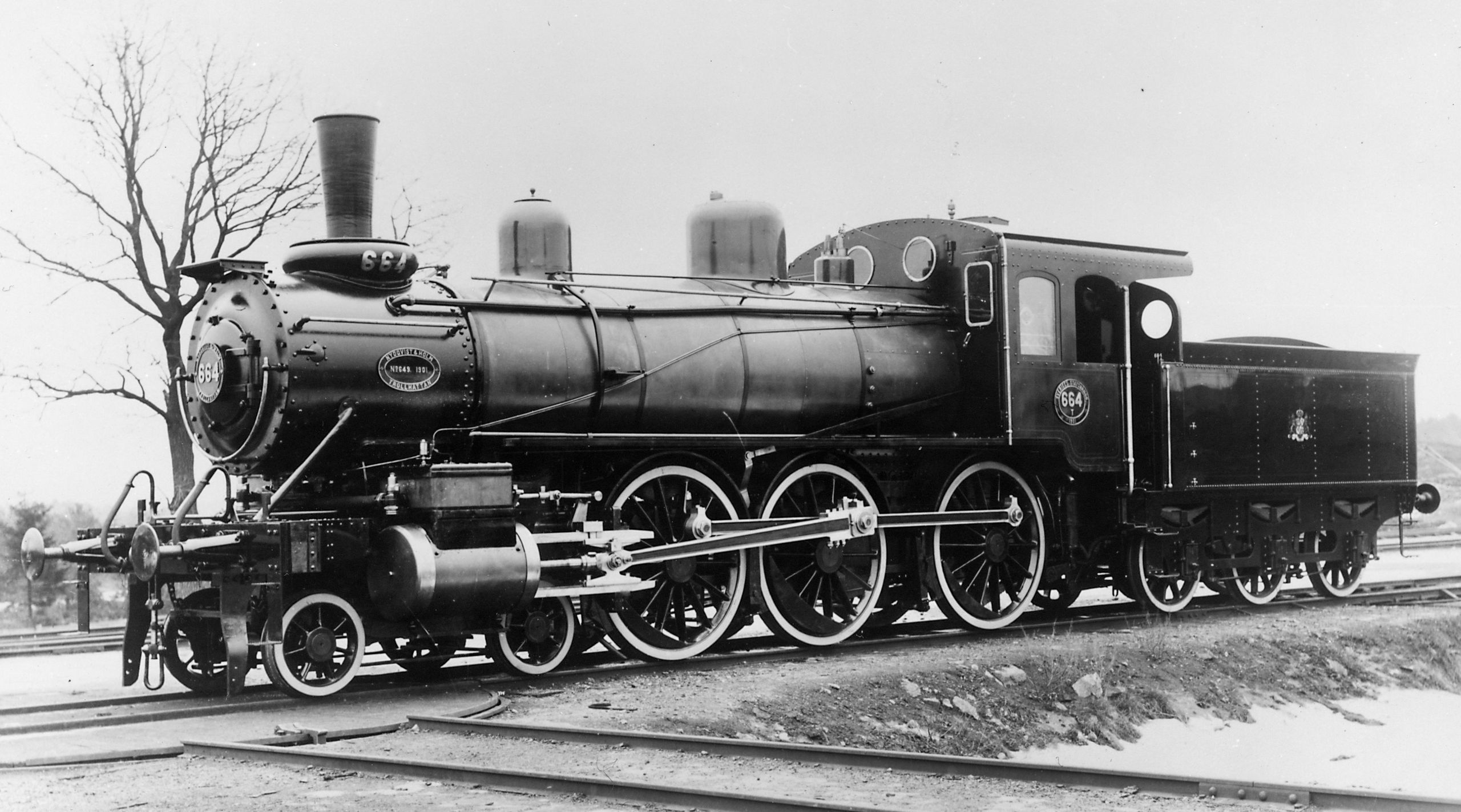Ta 664, built in 1901 by NoHAB