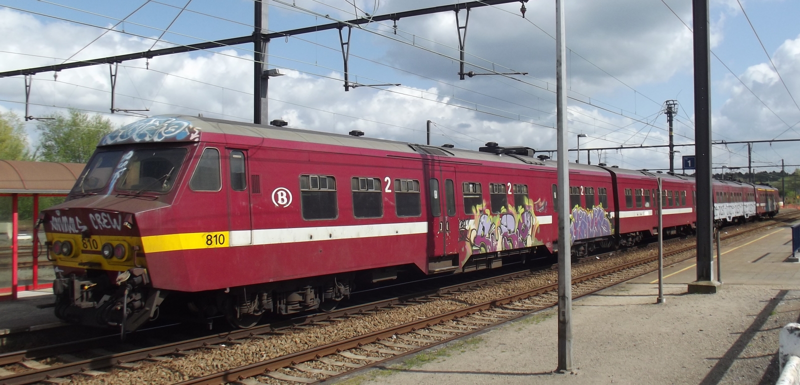 No. 810 in April 2014 in Charleroi