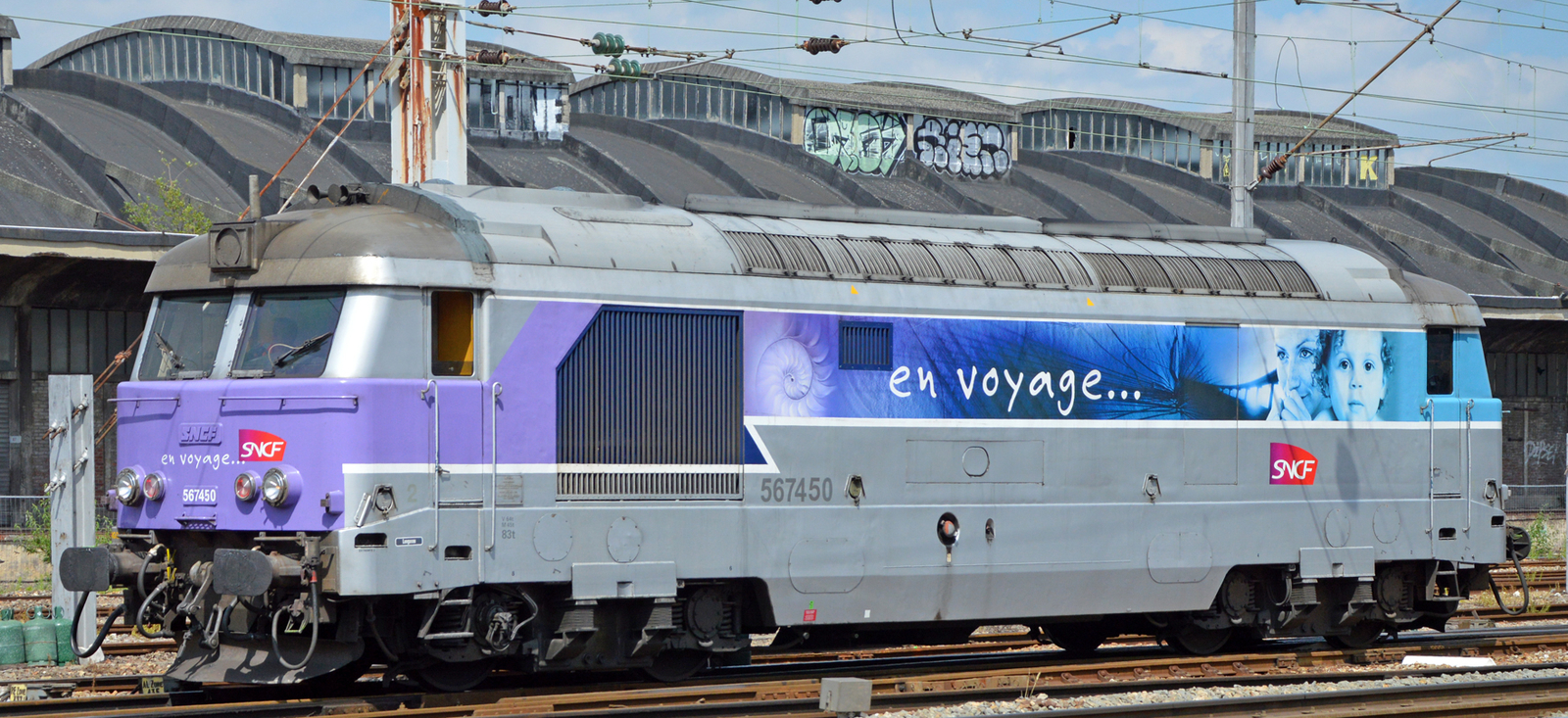 BB 67450 in June 2015 at Amiens
