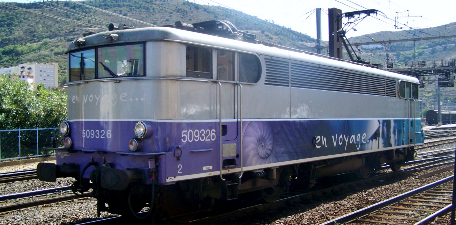 BB 9326 in August 2008 at Cerbère