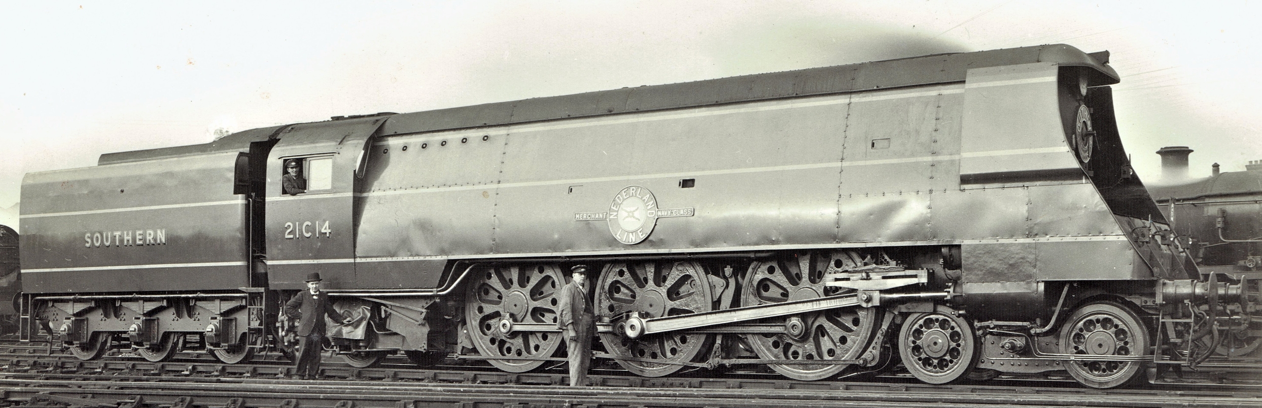 No. 21C14 “Nederland Line” in November 1945 at Salisbury