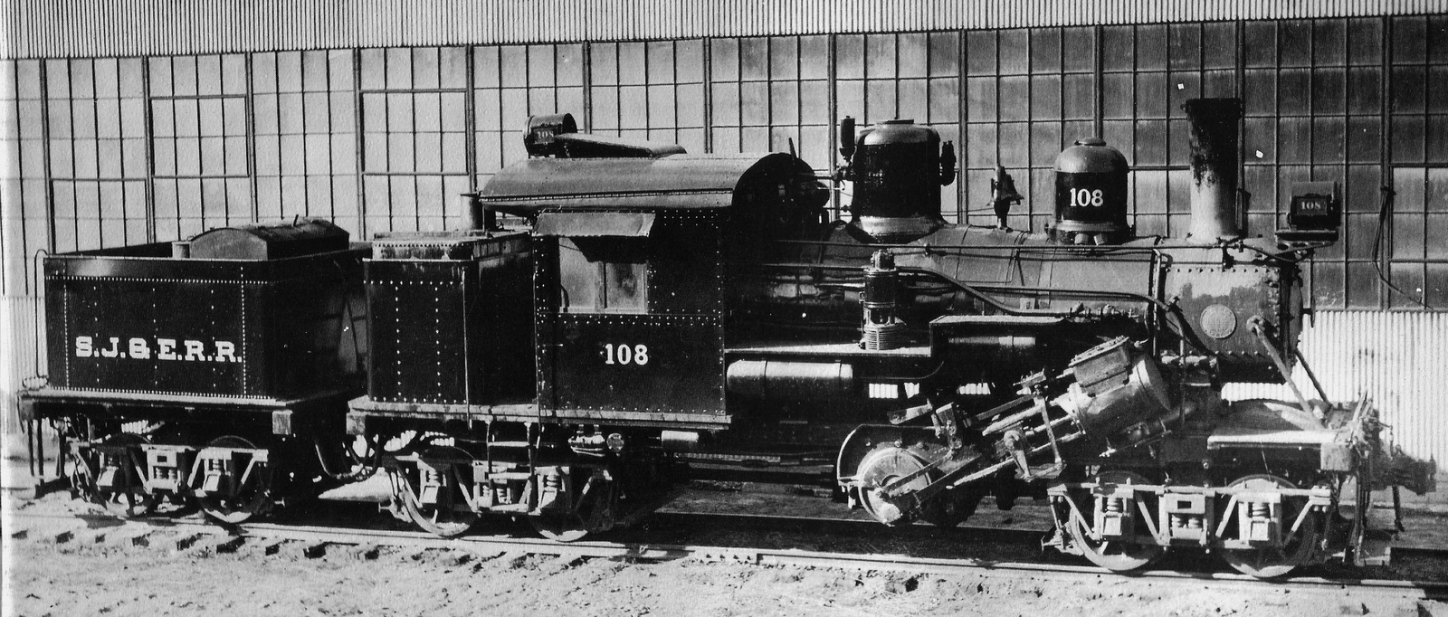 No. 108 in April 1933 in Auberry, California