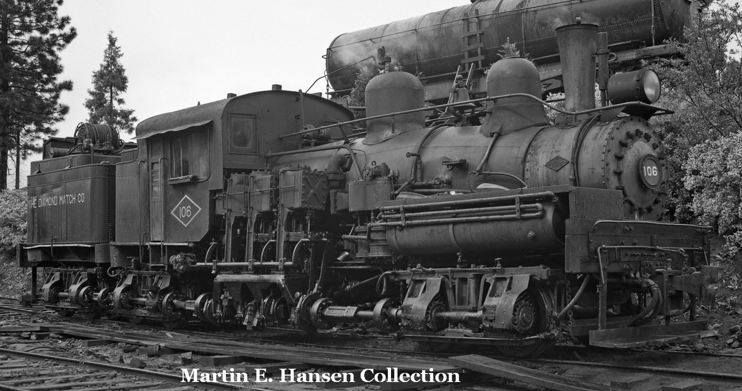 No. 701 at its last operator as Diamond Match Co. No. 106