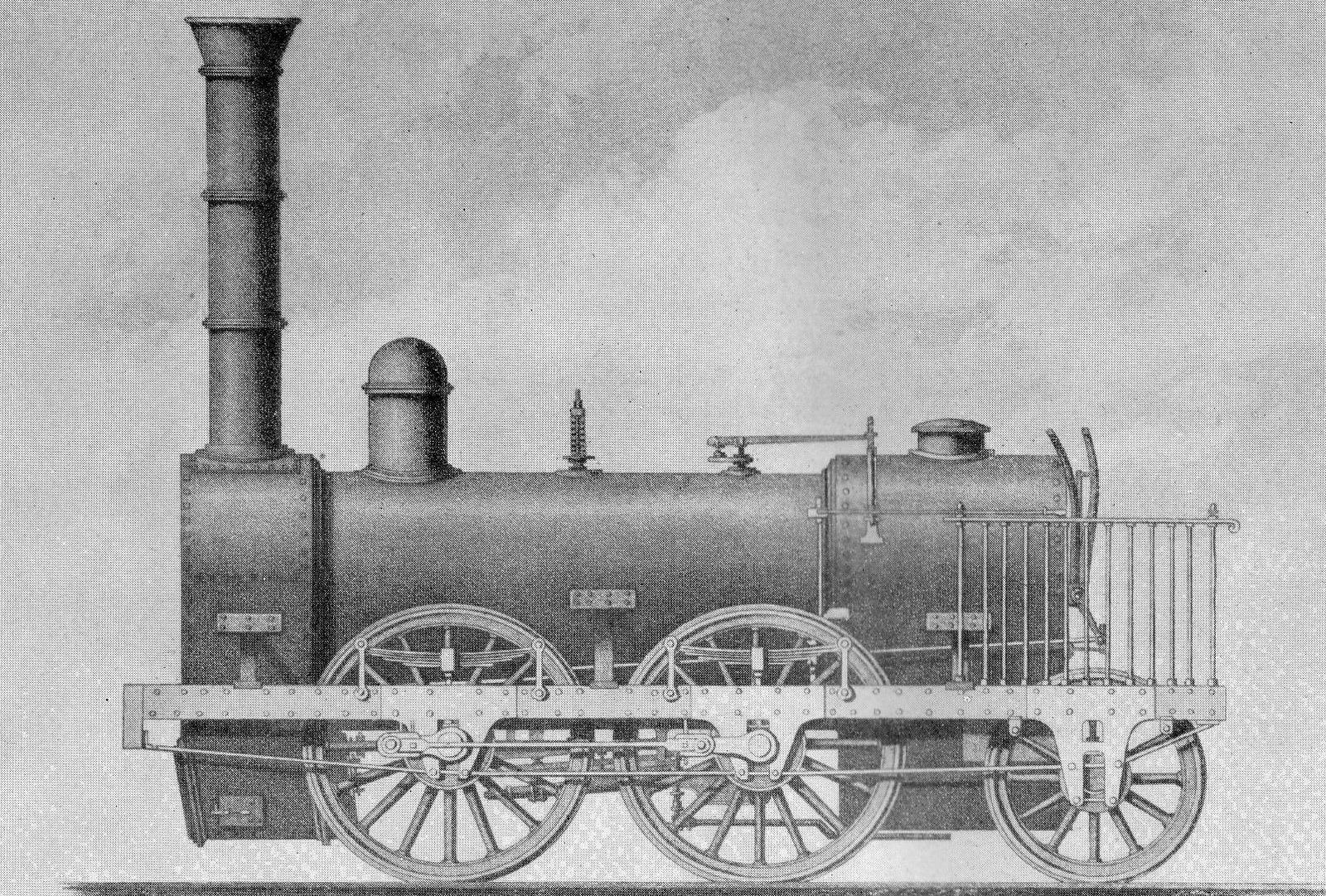 Stephenson 0-4-2 of 1834