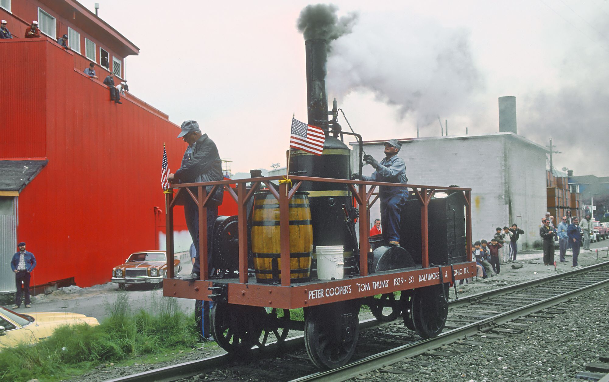 The replica at the 1986 World Exposition in 1986 in Vancouver