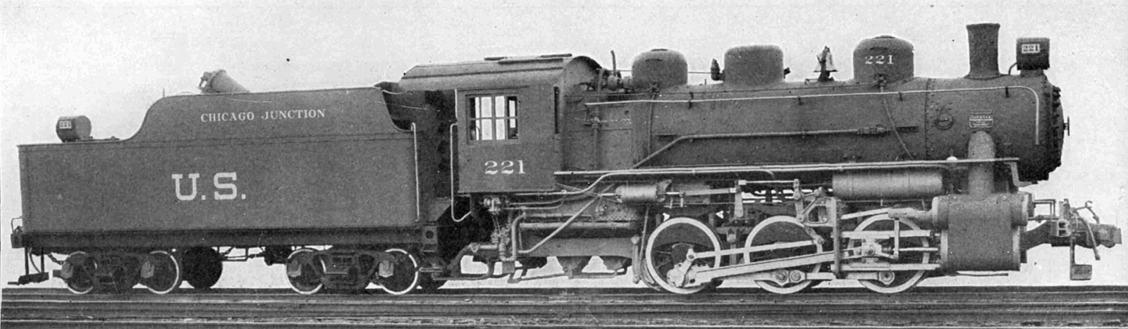 No. 221 of the Chicago Junction, part of New York Central