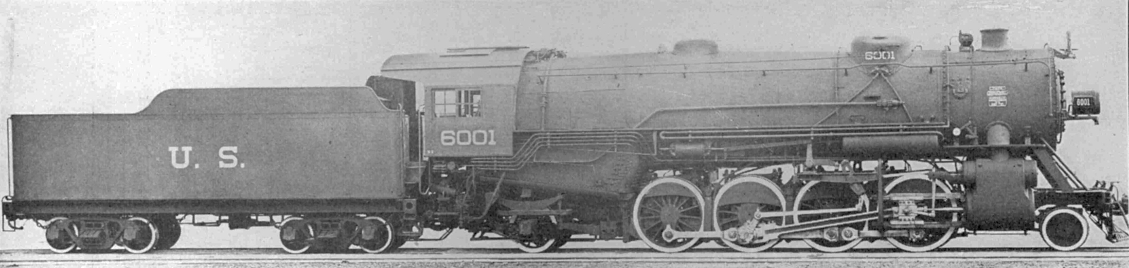 No. 6001 on a works photo