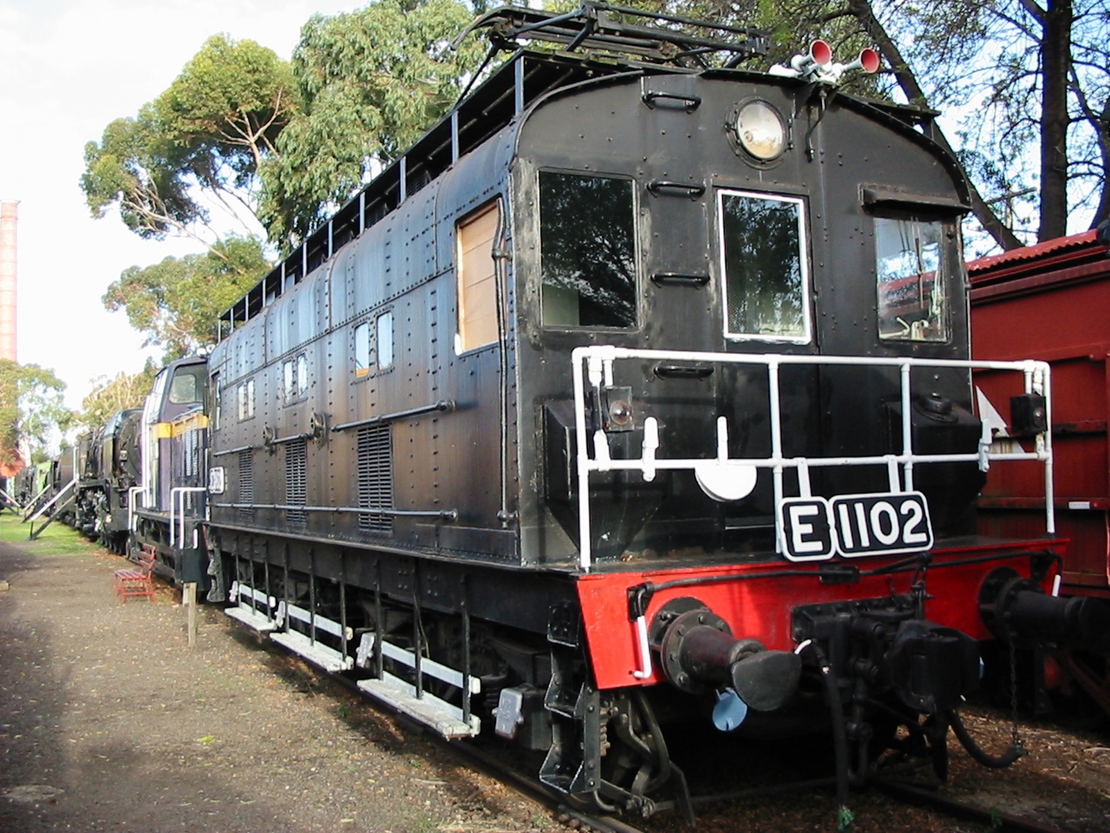 E 1102 at the Newport Railway Museum