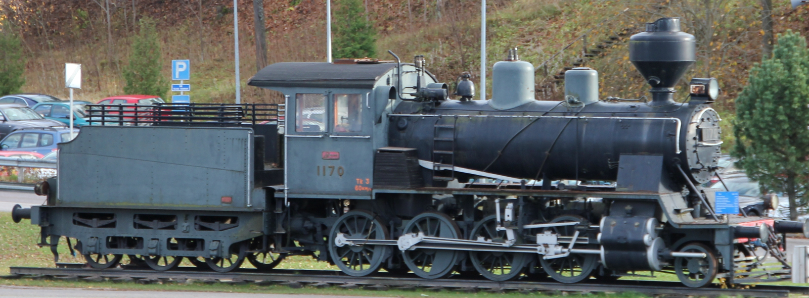 The last built no. 1170 from 1953 in October 2013 in Karjaalla