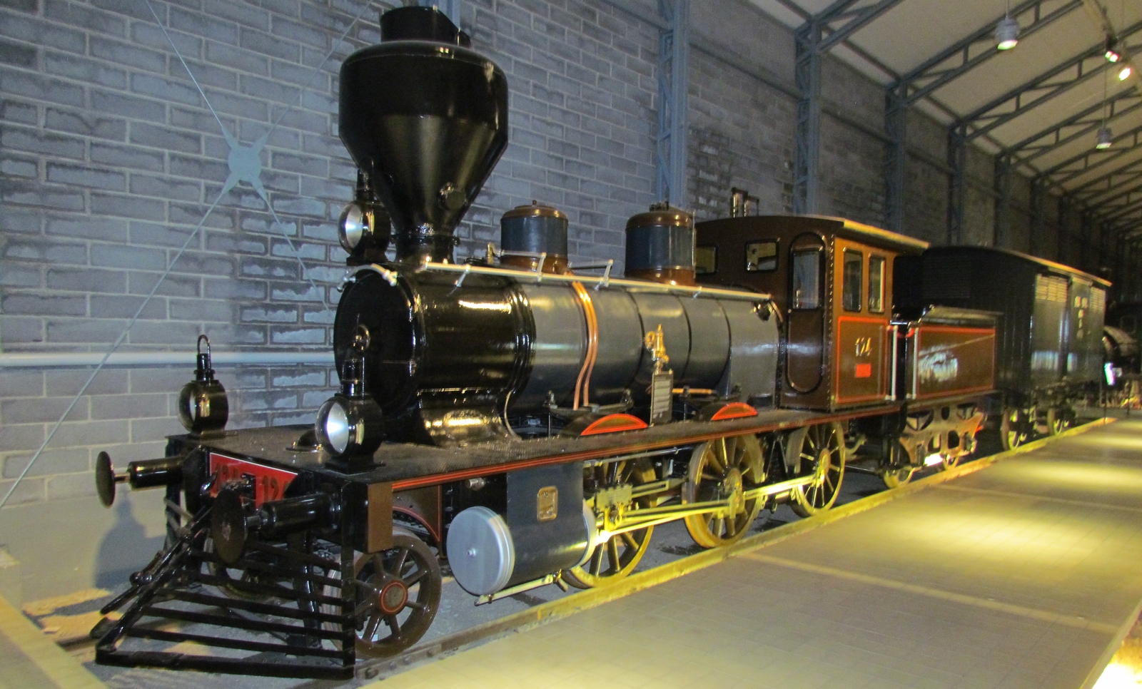 No. 124 in the Hyvinkaa Railway Museum
