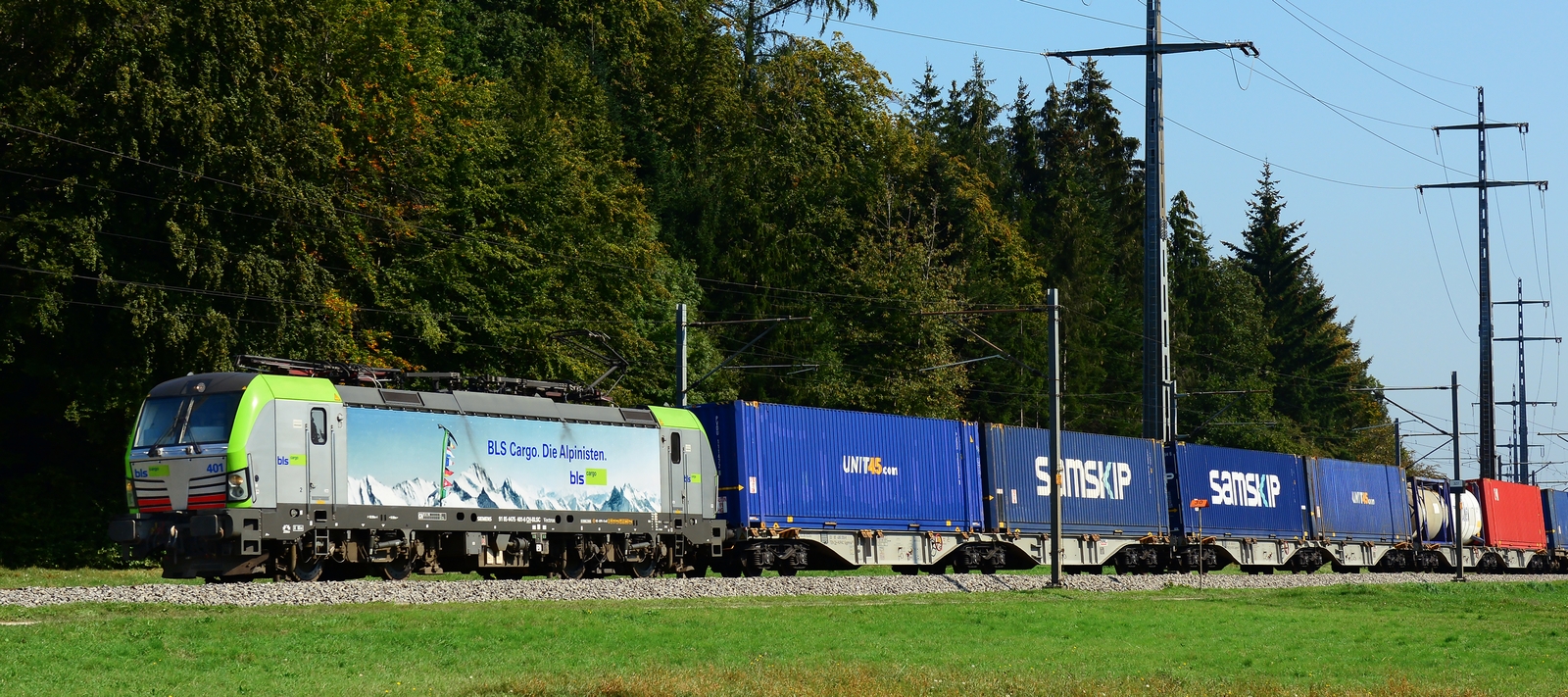 BLS Cargo Re 475 401 in September 2020 near Lyssach
