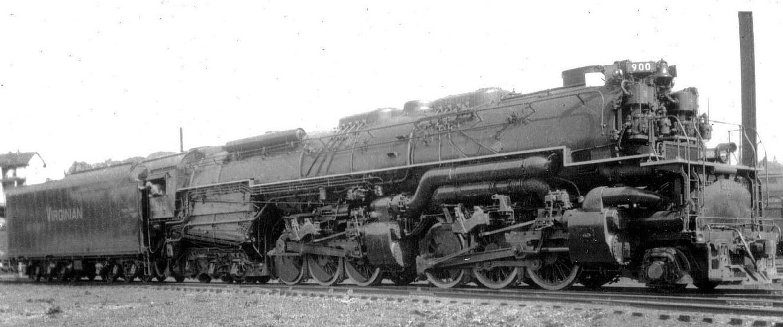 No. 900 in May 1946 in Roanoke, Virginia