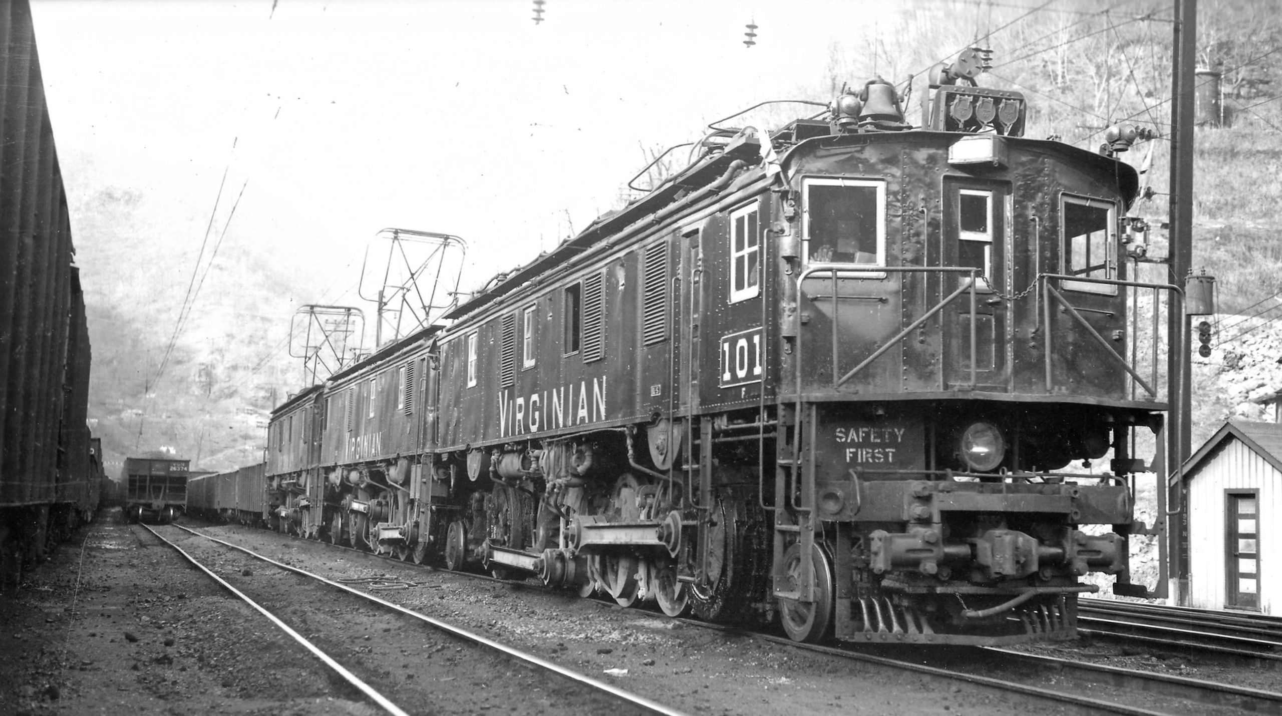 No. 101 in March 1956 at Elmore, West Virginia