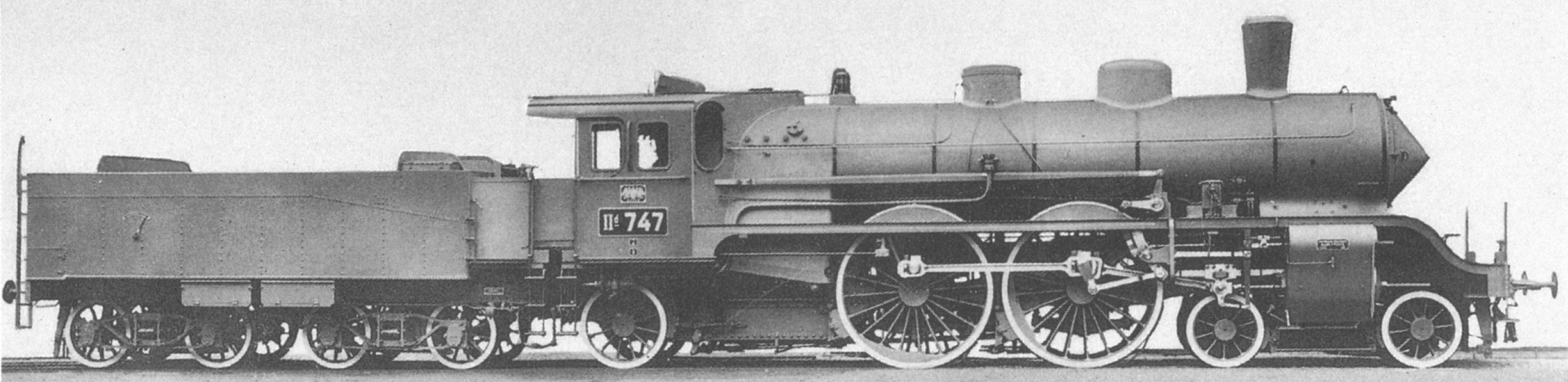No. 747 when delivered in 1905