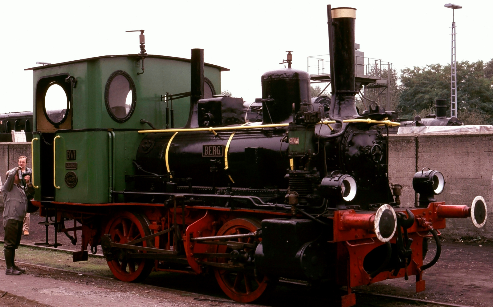 No. 7508 “Berg” in October 1985 in the Bochum-Dahlhausen Railway Museum