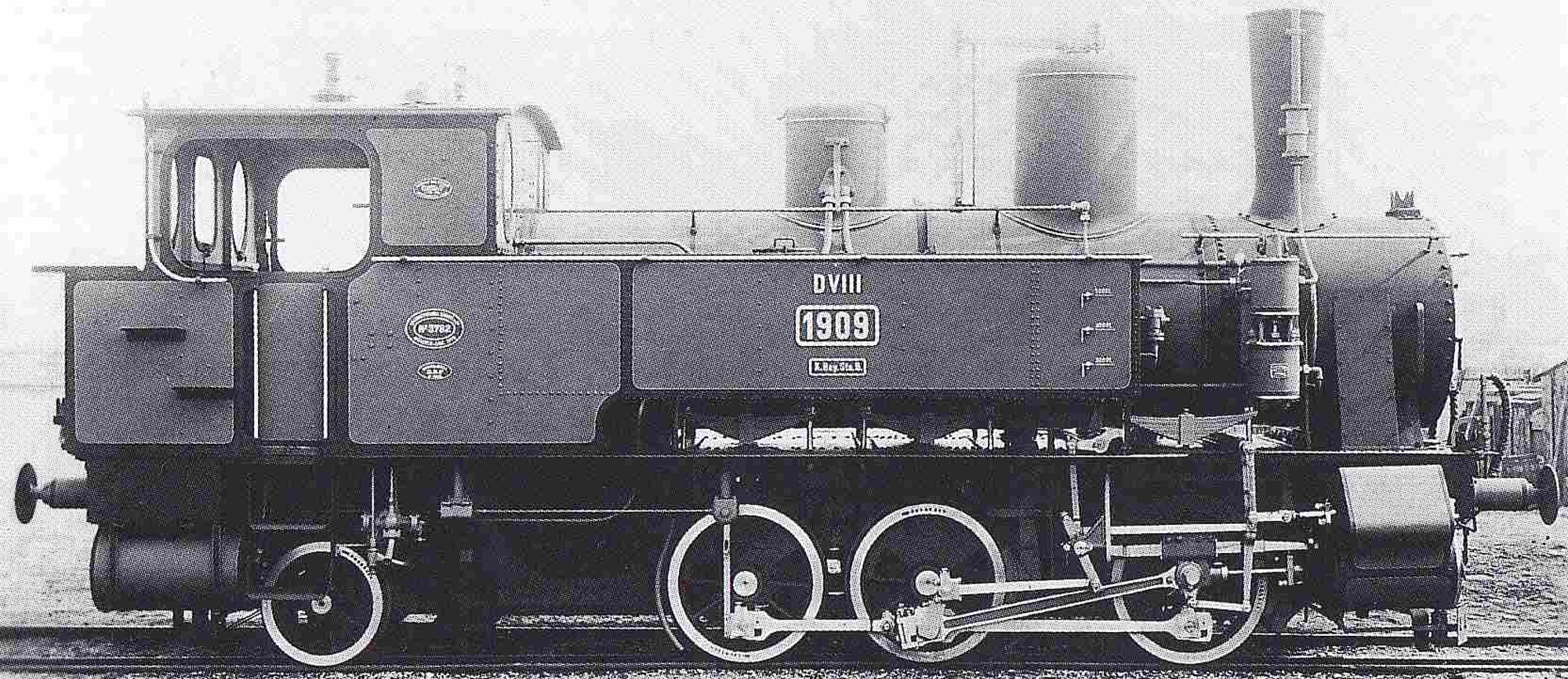 No. 1909 as delivered in 1898