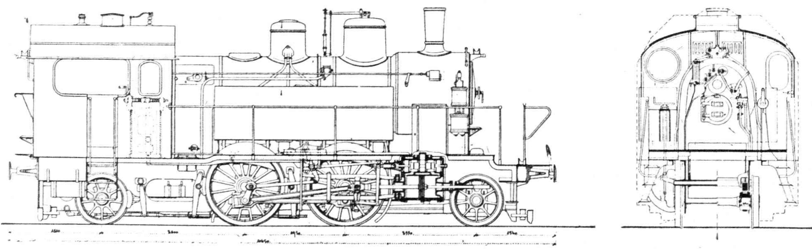 Schematical drawing of the first version