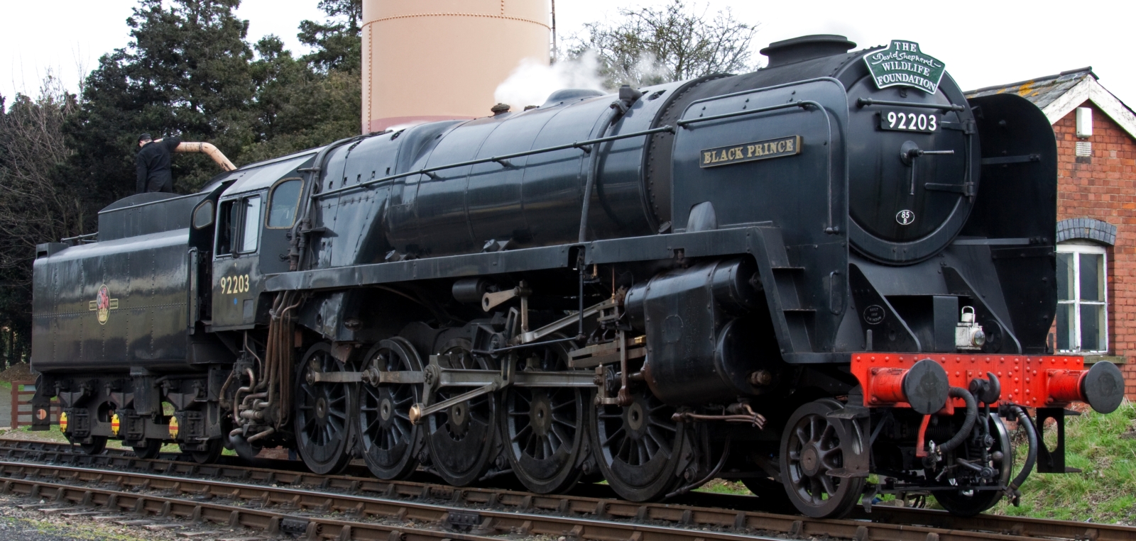 No. 92203 “Black Prince” in 2010 at Toddington