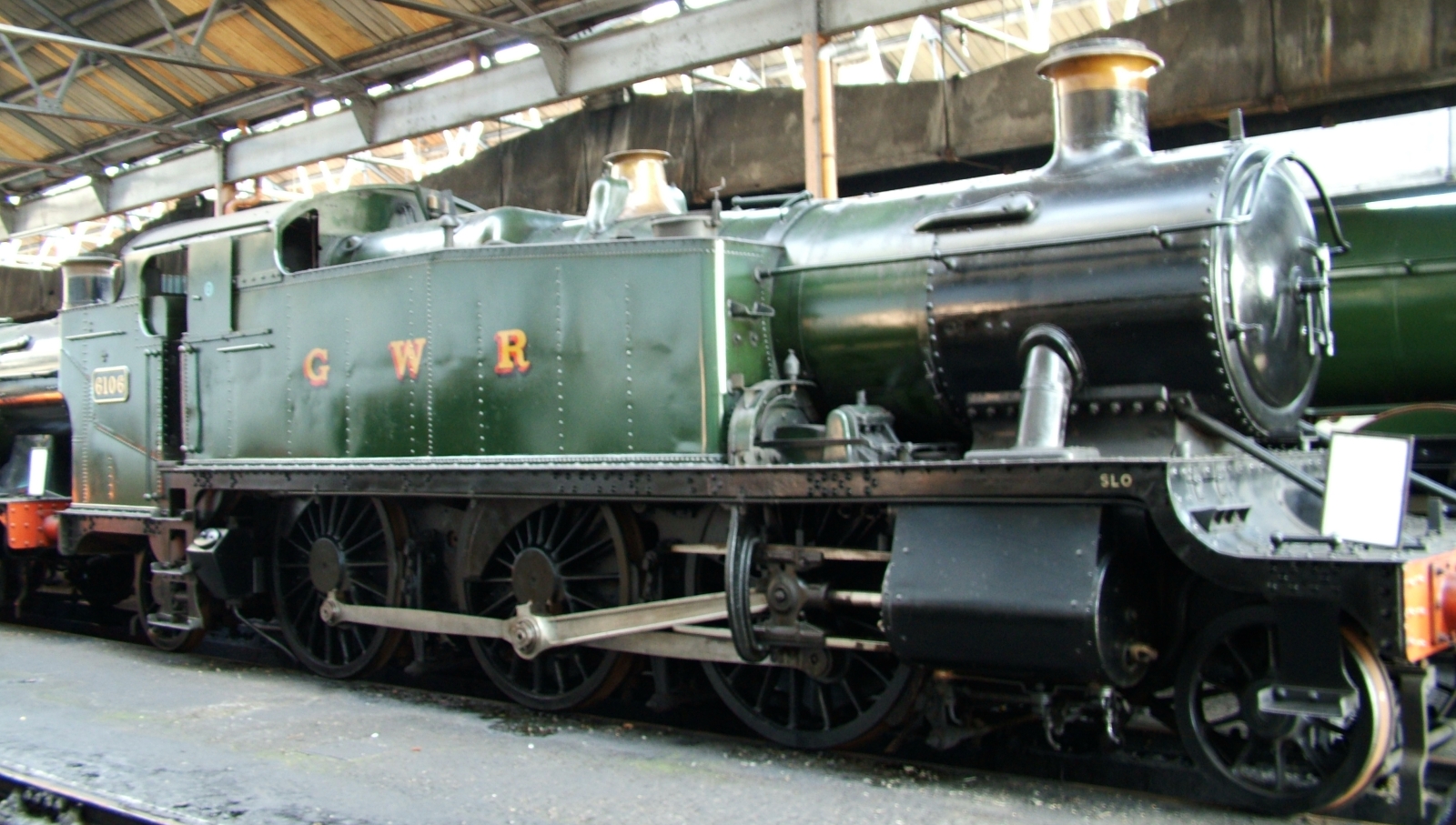 The 6106, seen here in September 2005, is not operational at Didcot