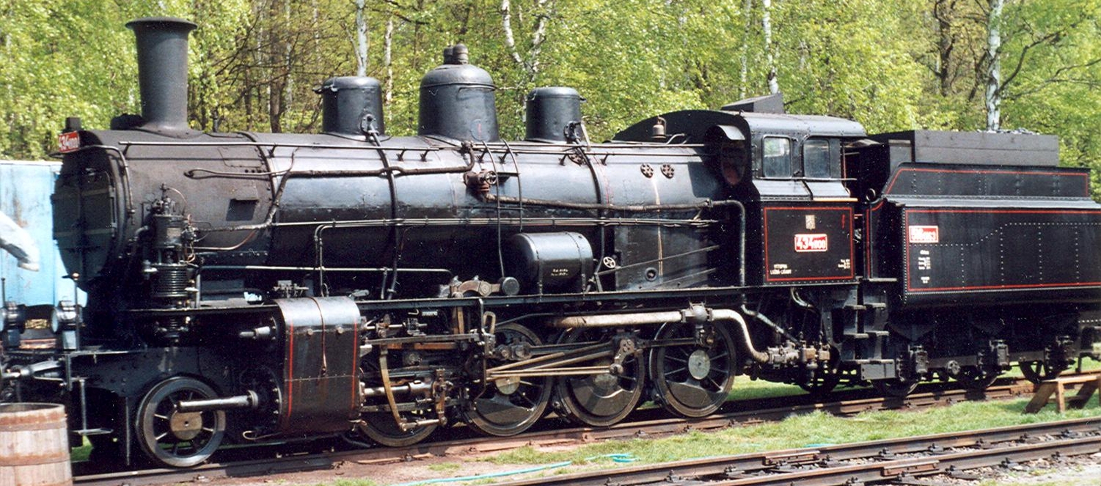 CSD 434.1100 in 2005 in the Lužna u Rakovníka Railway Museum