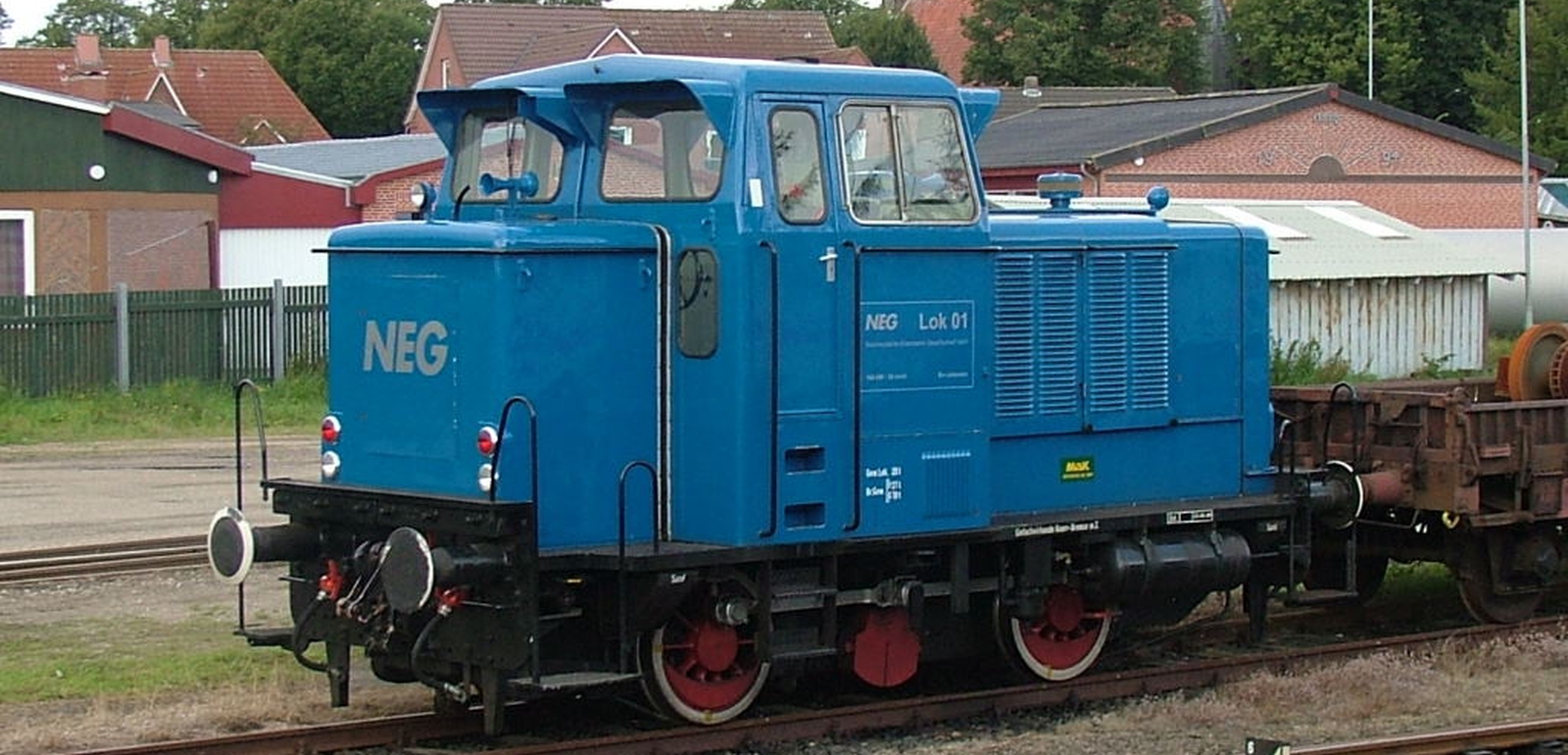 MaK 240 B of the North German Railway Co. in Kiel