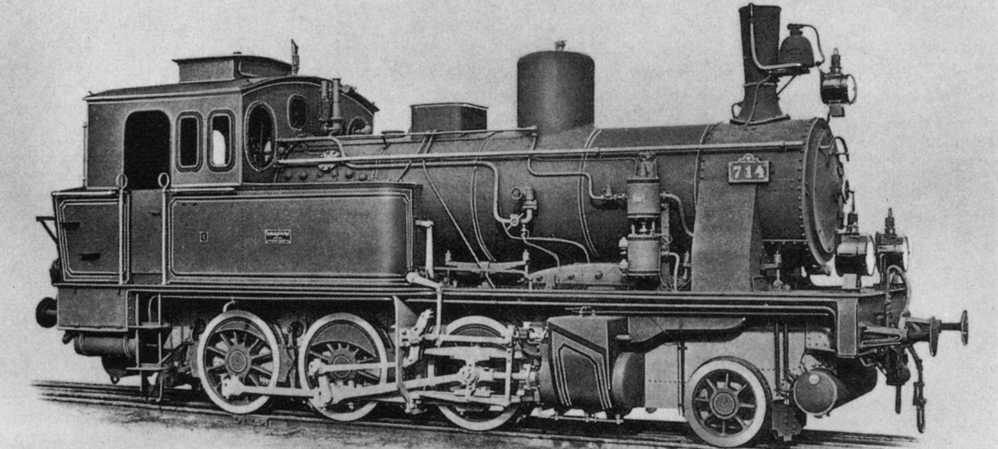 No. 714 from a series of 30 machines from 1907-1914