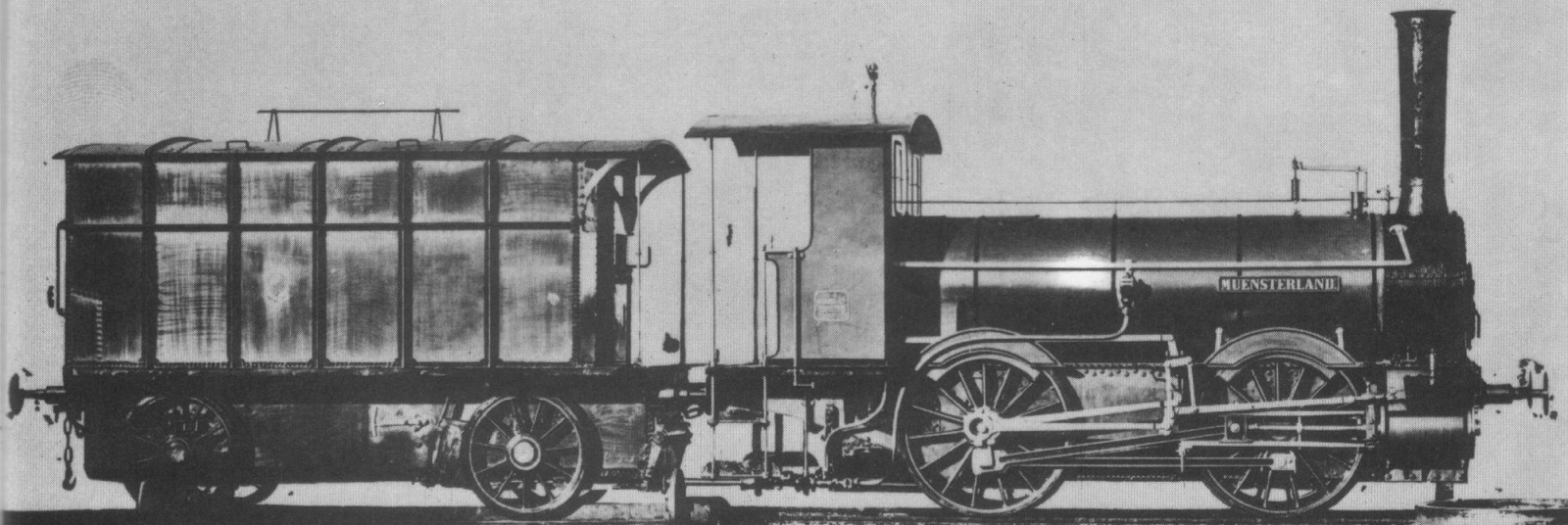 The “Münsterland” with peat tender